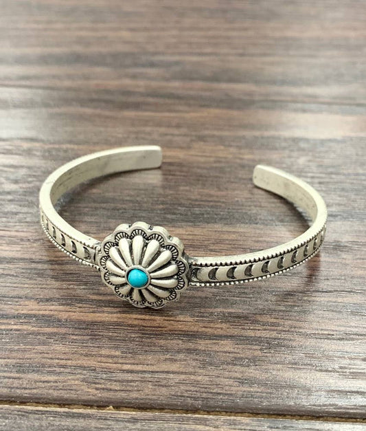 Concho Cuff Bracelet