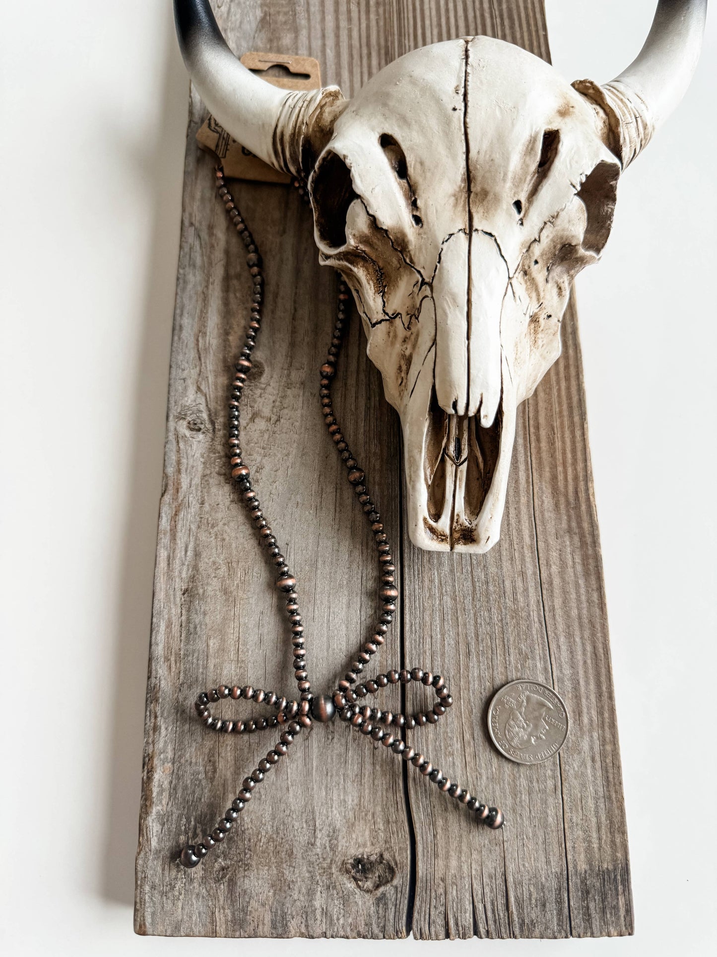 Copper Navajo Bow Necklace