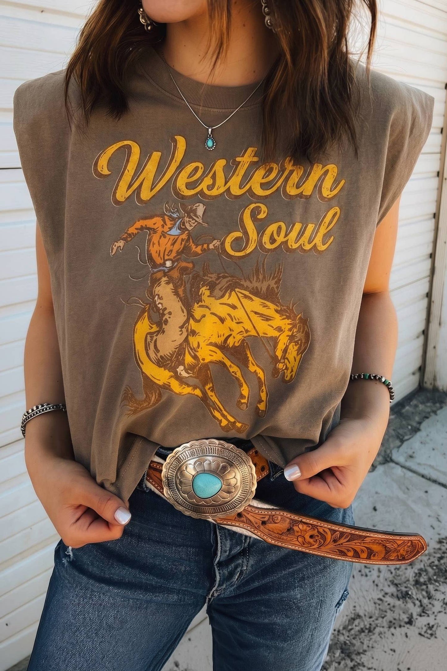 Western Soul Casual Top