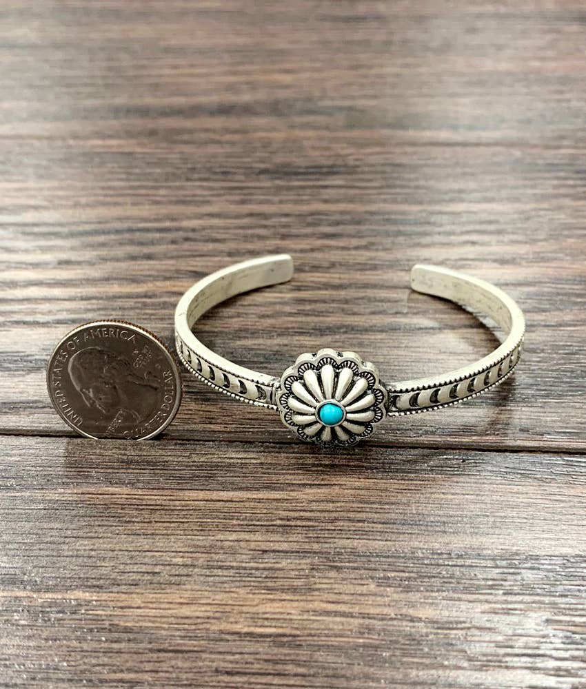 Concho Cuff Bracelet
