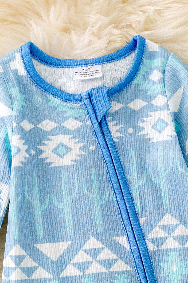 Blue Aztec Cactus Sleeper